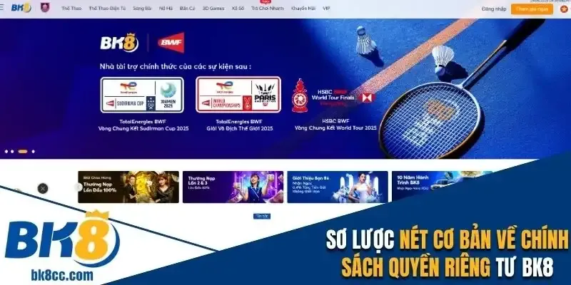 Một vài nét cơ bản về chính sách quyền riêng tư tại nhà cái